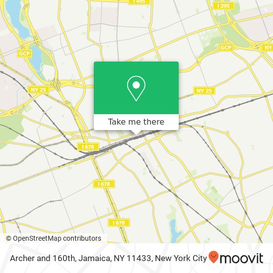 Mapa de Archer and 160th, Jamaica, NY 11433