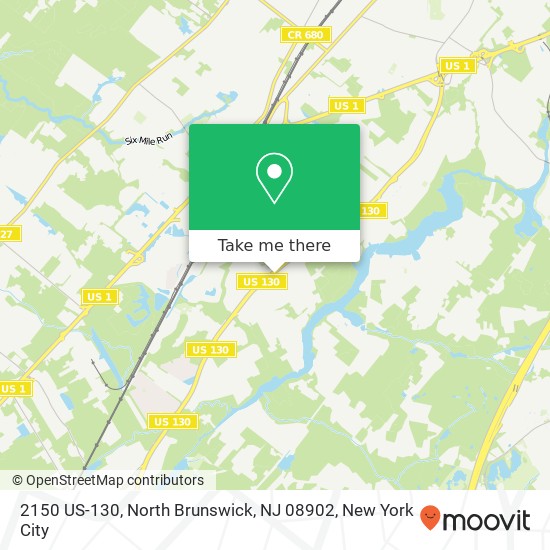 2150 US-130, North Brunswick, NJ 08902 map