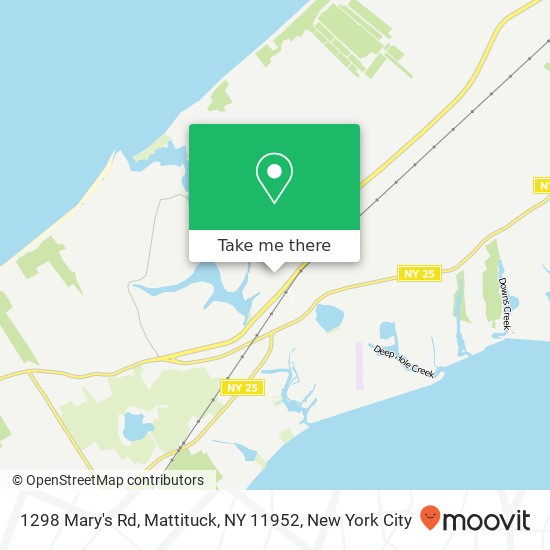 1298 Mary's Rd, Mattituck, NY 11952 map