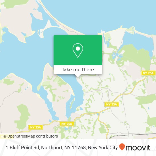 1 Bluff Point Rd, Northport, NY 11768 map