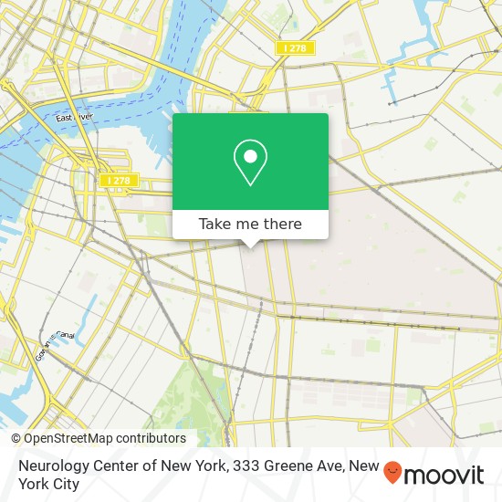 Neurology Center of New York, 333 Greene Ave map