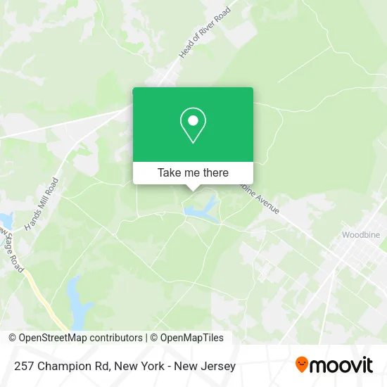 257 Champion Rd, Woodbine, NJ 08270 map
