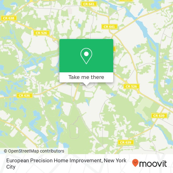 European Precision Home Improvement, Blue Bell Dr map