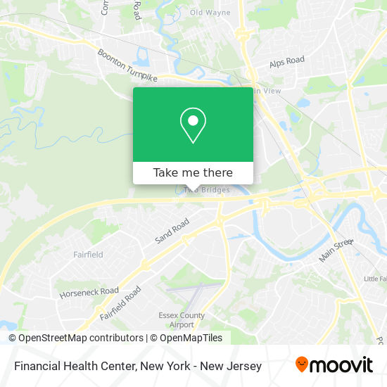 Financial Health Center map