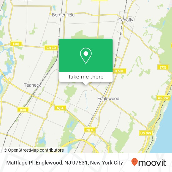 Mattlage Pl, Englewood, NJ 07631 map