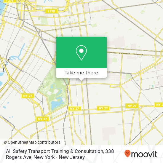 All Safety Transport Training & Consultation, 338 Rogers Ave map