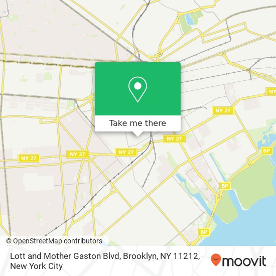 Mapa de Lott and Mother Gaston Blvd, Brooklyn, NY 11212