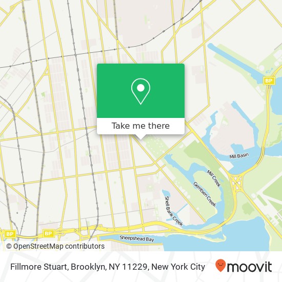 Fillmore Stuart, Brooklyn, NY 11229 map