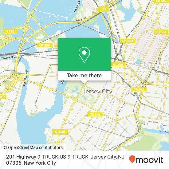 201,Highway 9-TRUCK US-9-TRUCK, Jersey City, NJ 07306 map