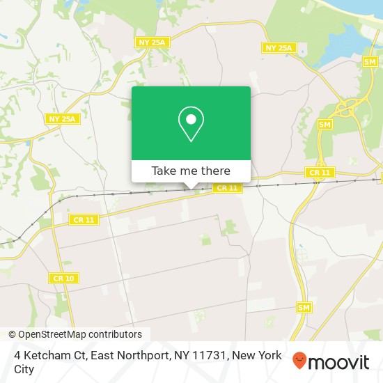 4 Ketcham Ct, East Northport, NY 11731 map