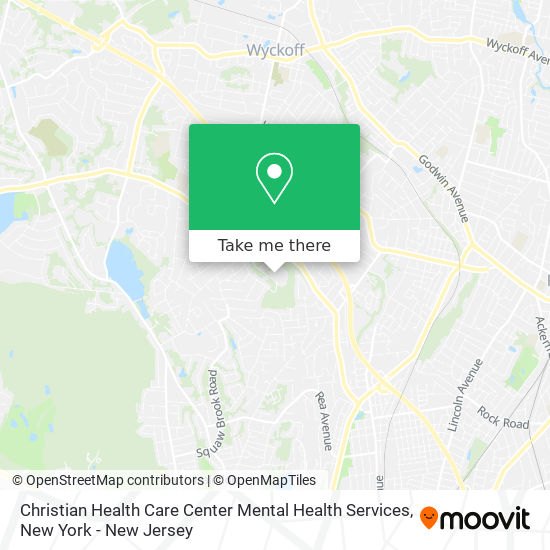 Christian Health Care Center Mental Health Services map