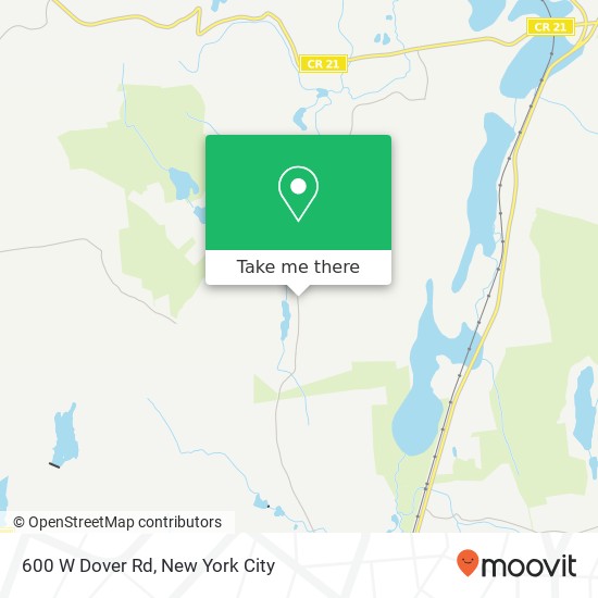 600 W Dover Rd, Pawling, NY 12564 map