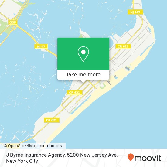 J Byrne Insurance Agency, 5200 New Jersey Ave map