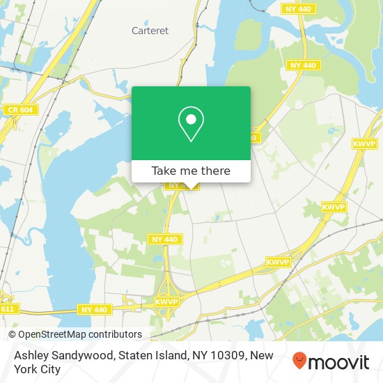 Ashley Sandywood, Staten Island, NY 10309 map