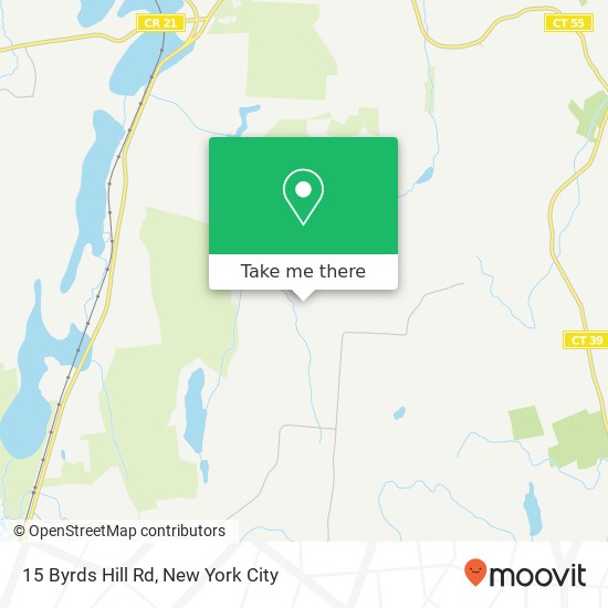 Mapa de 15 Byrds Hill Rd, Pawling, NY 12564