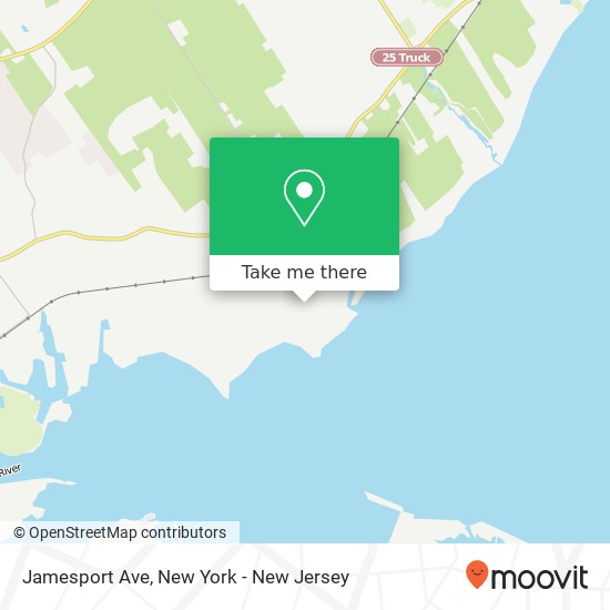 Mapa de Jamesport Ave, South Jamesport, NY 11970