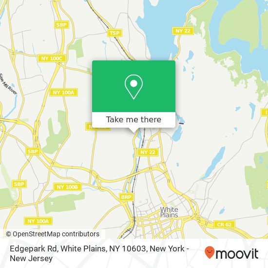 Edgepark Rd, White Plains, NY 10603 map