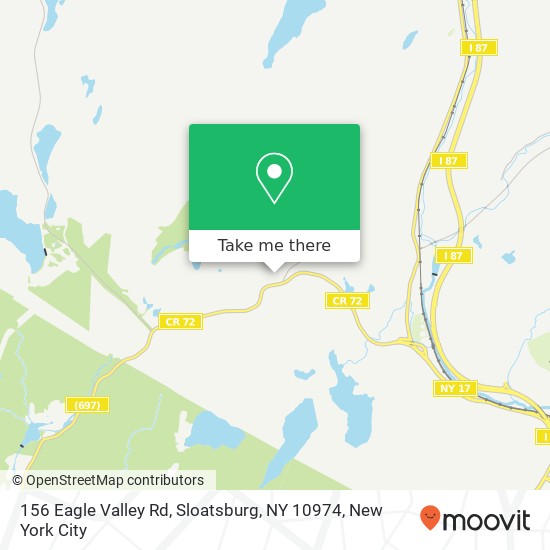 156 Eagle Valley Rd, Sloatsburg, NY 10974 map