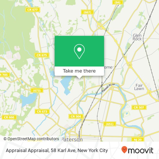 Mapa de Appraisal Appraisal, 58 Karl Ave
