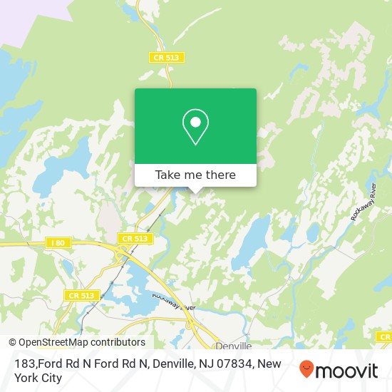 183,Ford Rd N Ford Rd N, Denville, NJ 07834 map