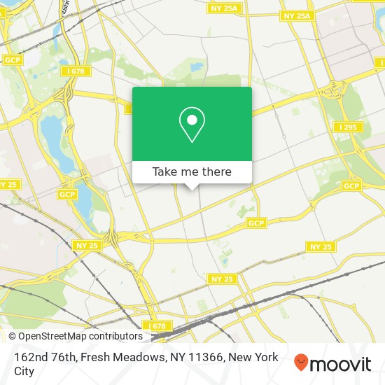 162nd 76th, Fresh Meadows, NY 11366 map