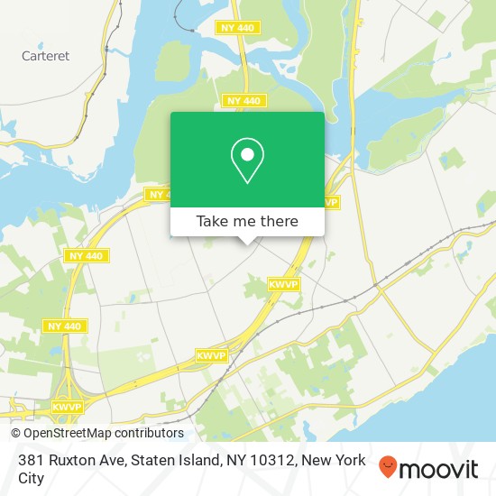 381 Ruxton Ave, Staten Island, NY 10312 map