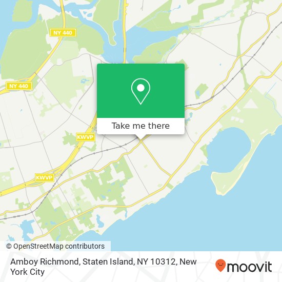 Amboy Richmond, Staten Island, NY 10312 map