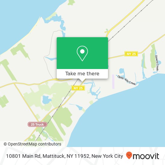 Mapa de 10801 Main Rd, Mattituck, NY 11952