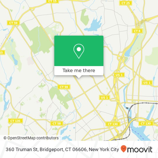 360 Truman St, Bridgeport, CT 06606 map