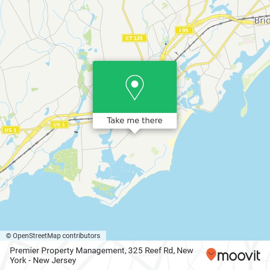 Mapa de Premier Property Management, 325 Reef Rd