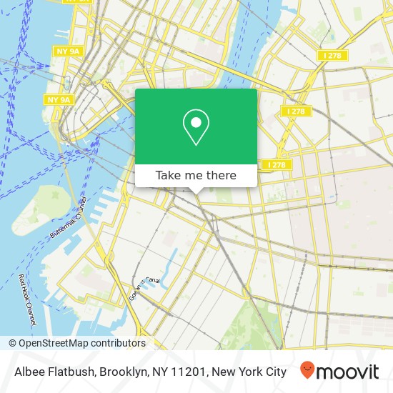 Albee Flatbush, Brooklyn, NY 11201 map