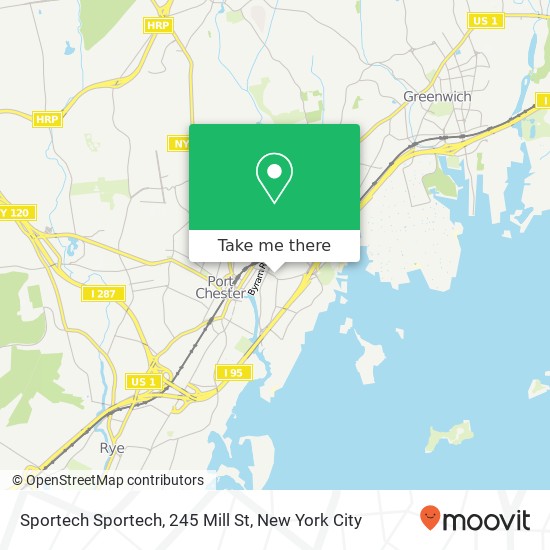 Mapa de Sportech Sportech, 245 Mill St