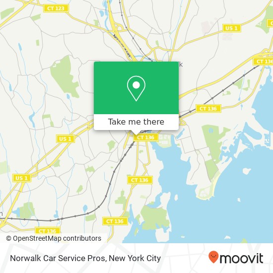 Norwalk Car Service Pros map