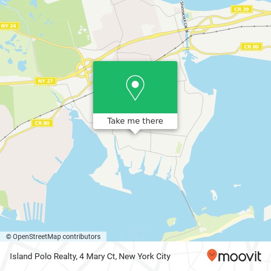Island Polo Realty, 4 Mary Ct map