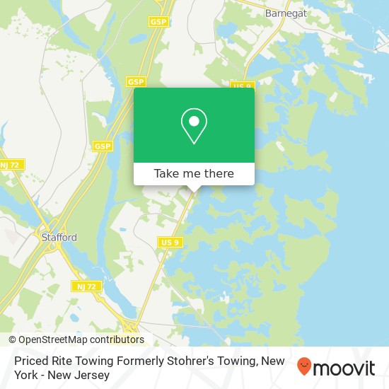 Mapa de Priced Rite Towing Formerly Stohrer's Towing