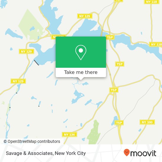 Mapa de Savage & Associates, 400 Blinn Rd