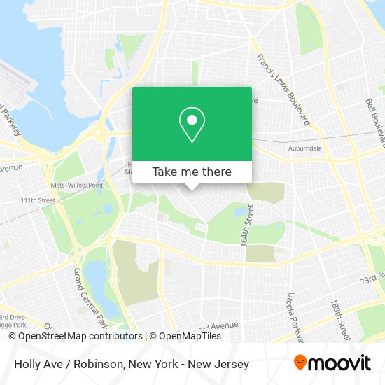 Mapa de Holly Ave / Robinson
