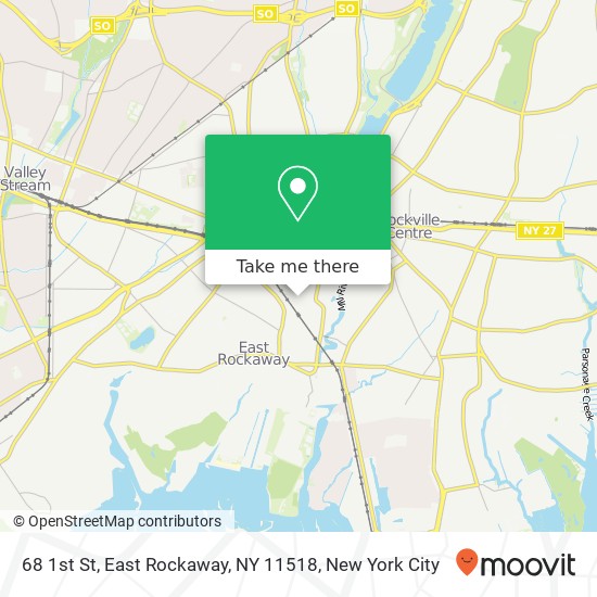 68 1st St, East Rockaway, NY 11518 map