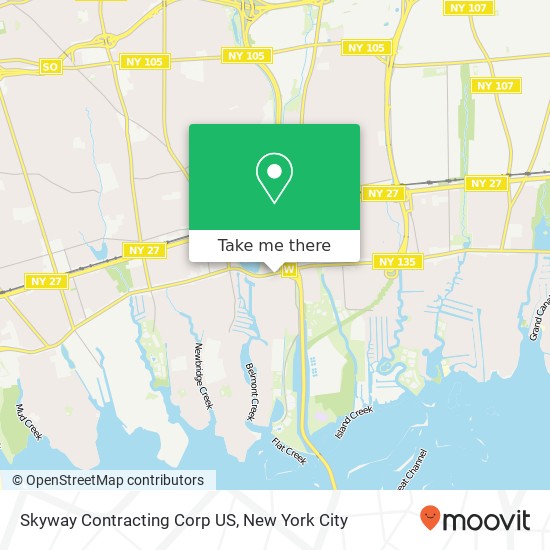 Skyway Contracting Corp US map