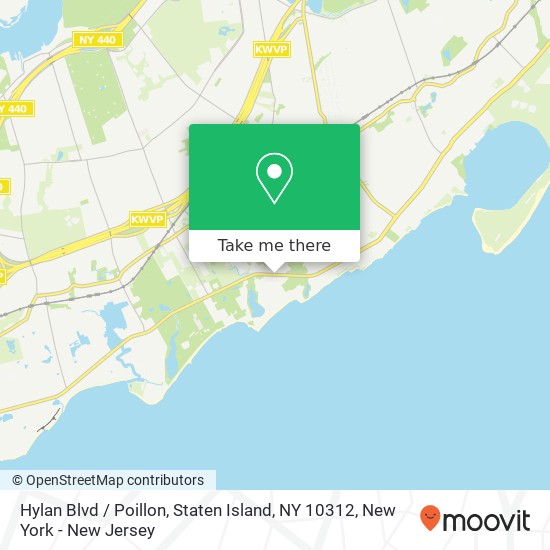 Hylan Blvd / Poillon, Staten Island, NY 10312 map