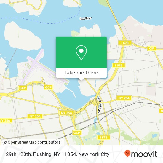 Mapa de 29th 120th, Flushing, NY 11354