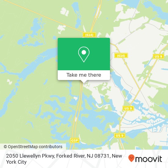 2050 Llewellyn Pkwy, Forked River, NJ 08731 map