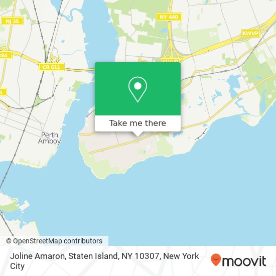 Mapa de Joline Amaron, Staten Island, NY 10307