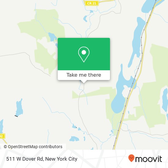 511 W Dover Rd, Pawling, NY 12564 map