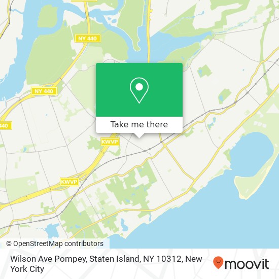 Wilson Ave Pompey, Staten Island, NY 10312 map