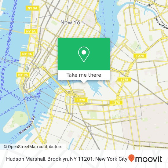 Hudson Marshall, Brooklyn, NY 11201 map