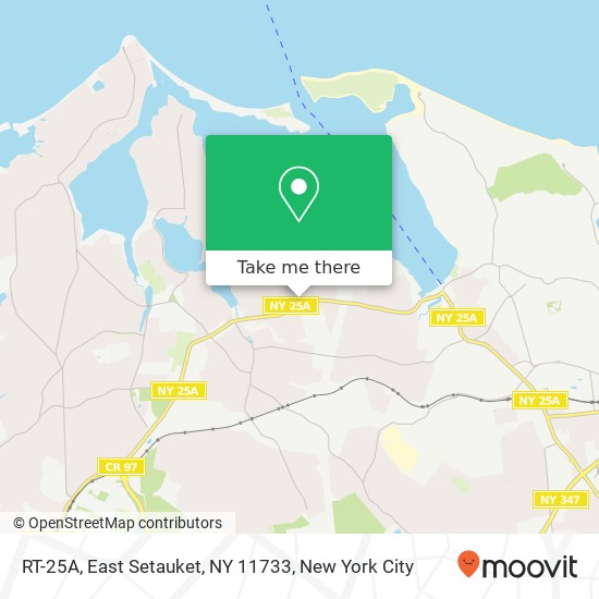 RT-25A, East Setauket, NY 11733 map