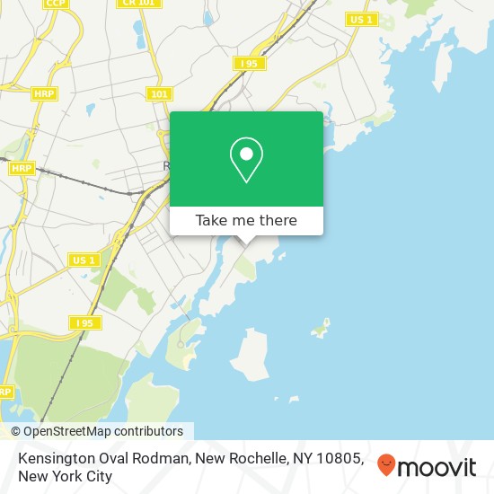 Kensington Oval Rodman, New Rochelle, NY 10805 map
