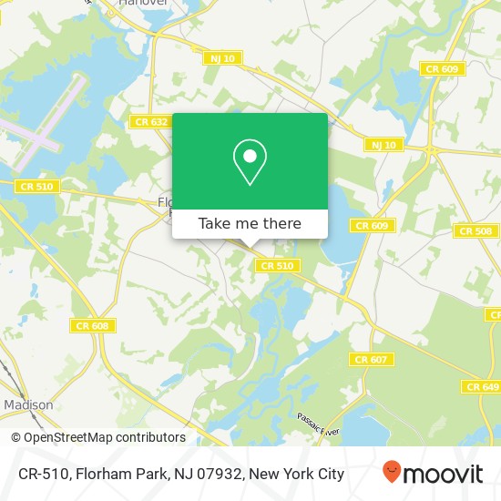 CR-510, Florham Park, NJ 07932 map