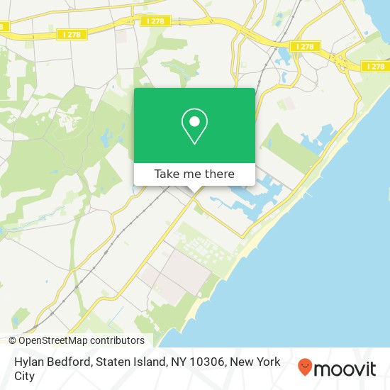 Hylan Bedford, Staten Island, NY 10306 map